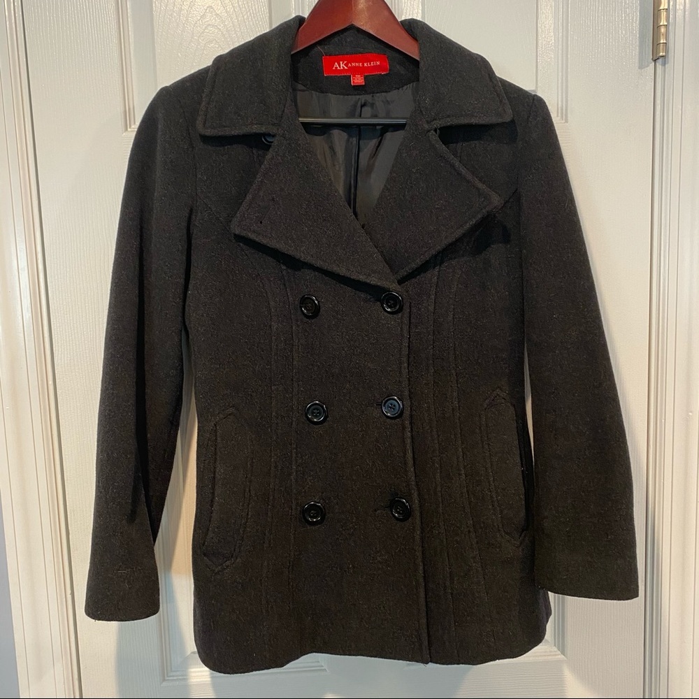 Anne Klein Wool Peacoat - Size Small